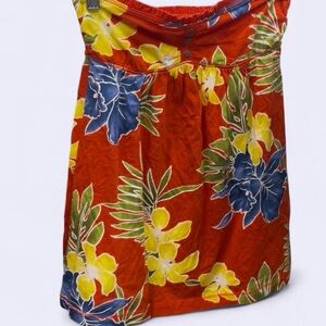 Rare Y2k Hollister Floral Strapless Top